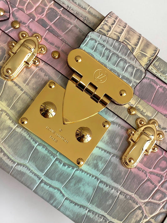 Top-tier Pink Petite Malle