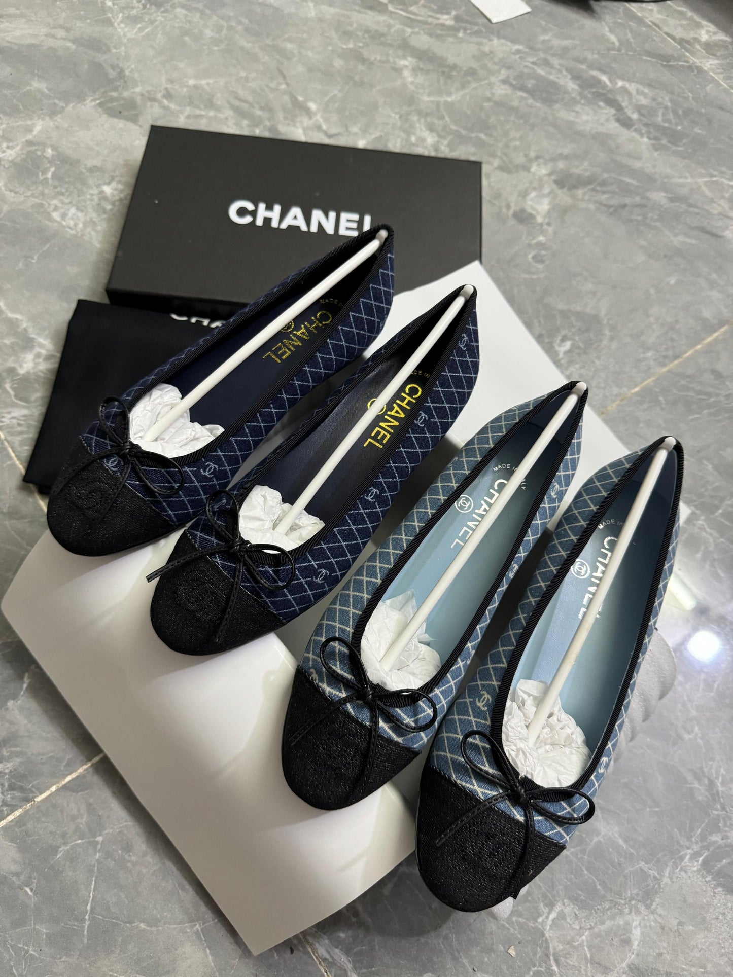 1:1 Chanel ballet flats