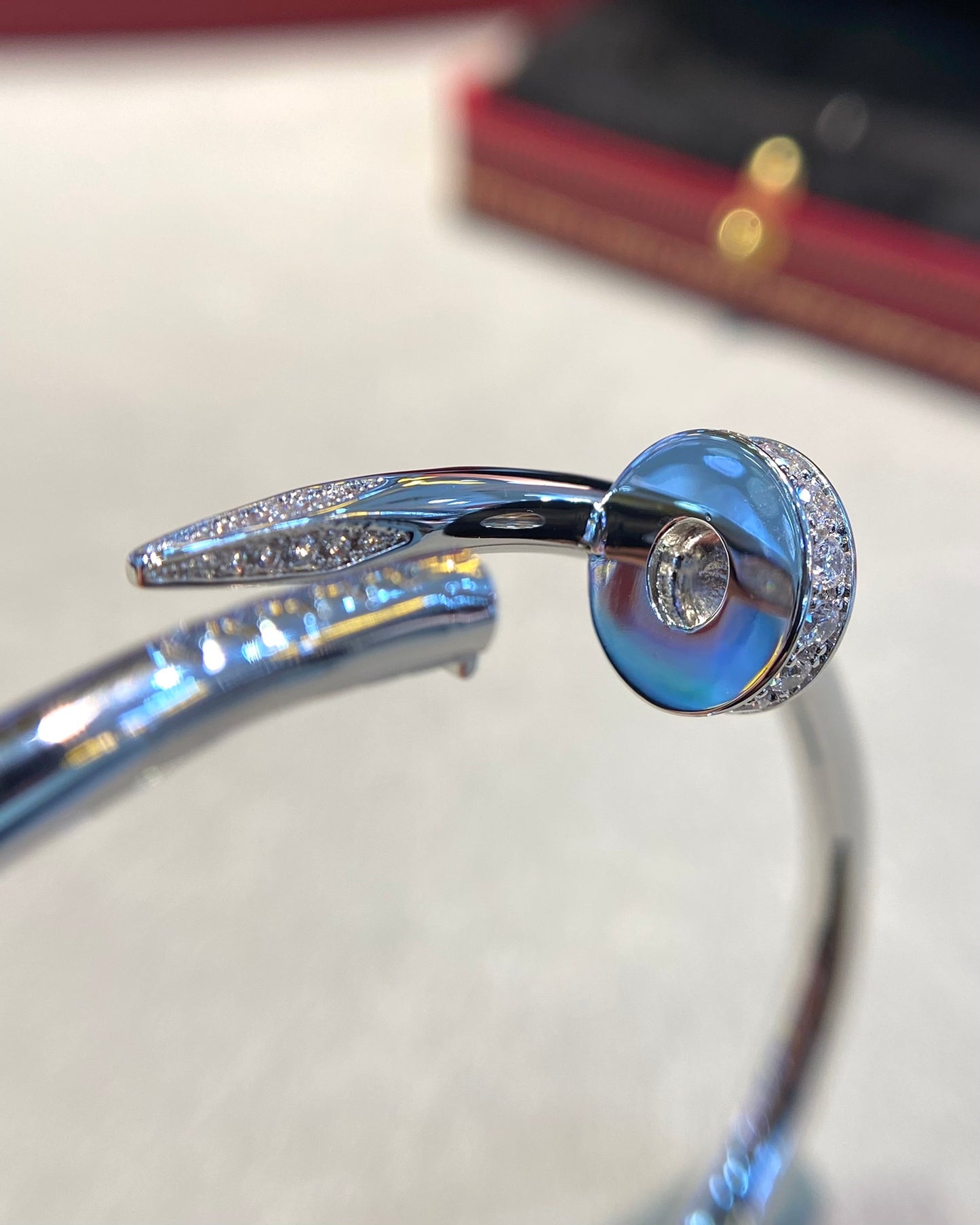 1:1 Cartier Silver Juste un Clou nail bracelet