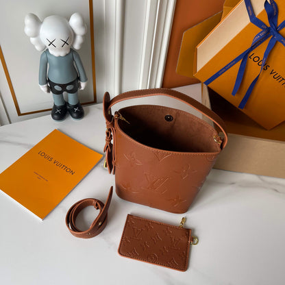 1:1 LV Brown Noé Bucket Bag