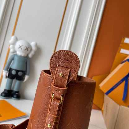 1:1 LV Brown Noé Bucket Bag