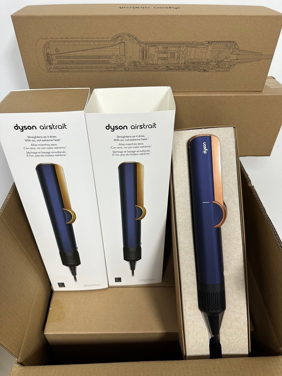 Dyson Airstrait dryer and straightener 1:1 Mirror quality