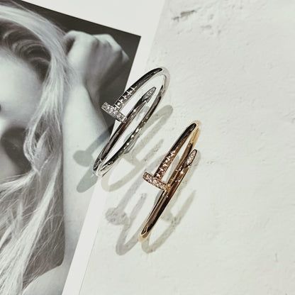 1:1 Cartier diamond Nail bracelet