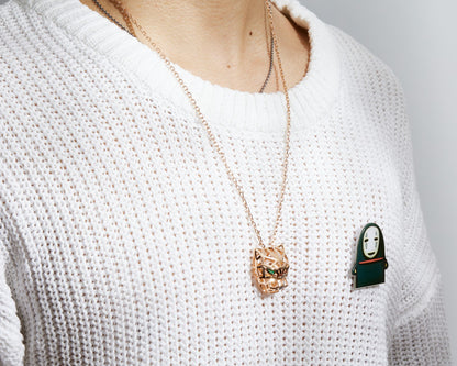 1:1 Cartier openwork panther necklace