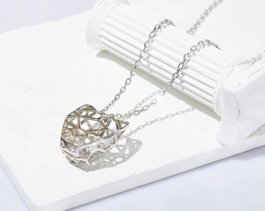 1:1 Cartier openwork panther necklace