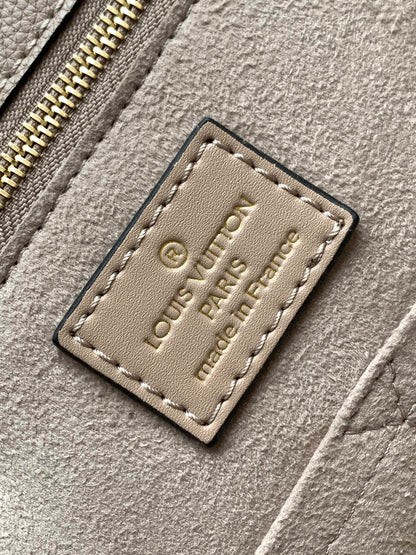 1:1  Beige Emboss Monogram OnTheGo