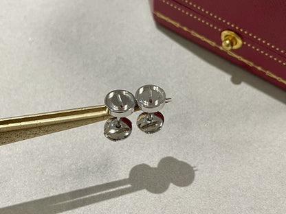 1:1 Cartier Round Screw Earrings
