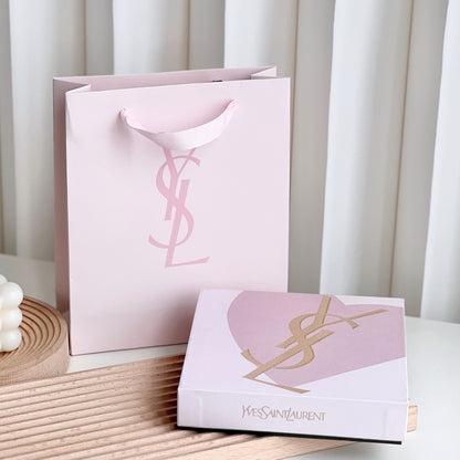 1:1 YSL limited edition heart-shaped pink perfume sample 5 pieces set