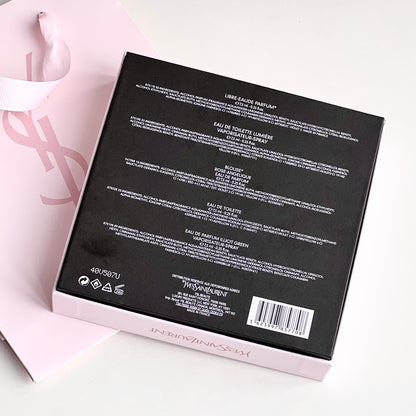 1:1 YSL limited edition heart-shaped pink perfume sample 5 pieces set