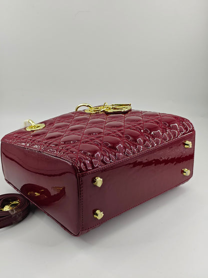 1:1 Burgundy Lady Dior
