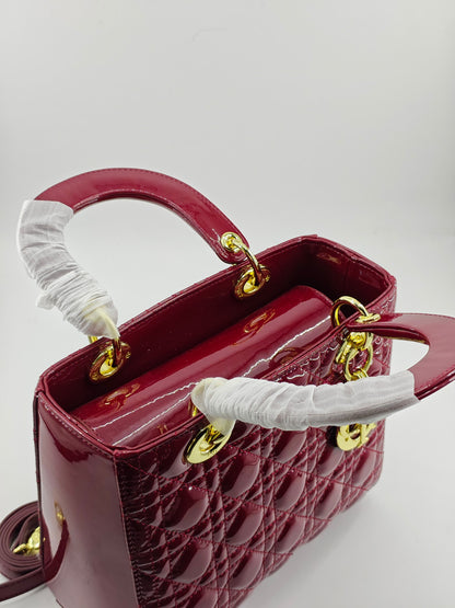 1:1 Burgundy Lady Dior