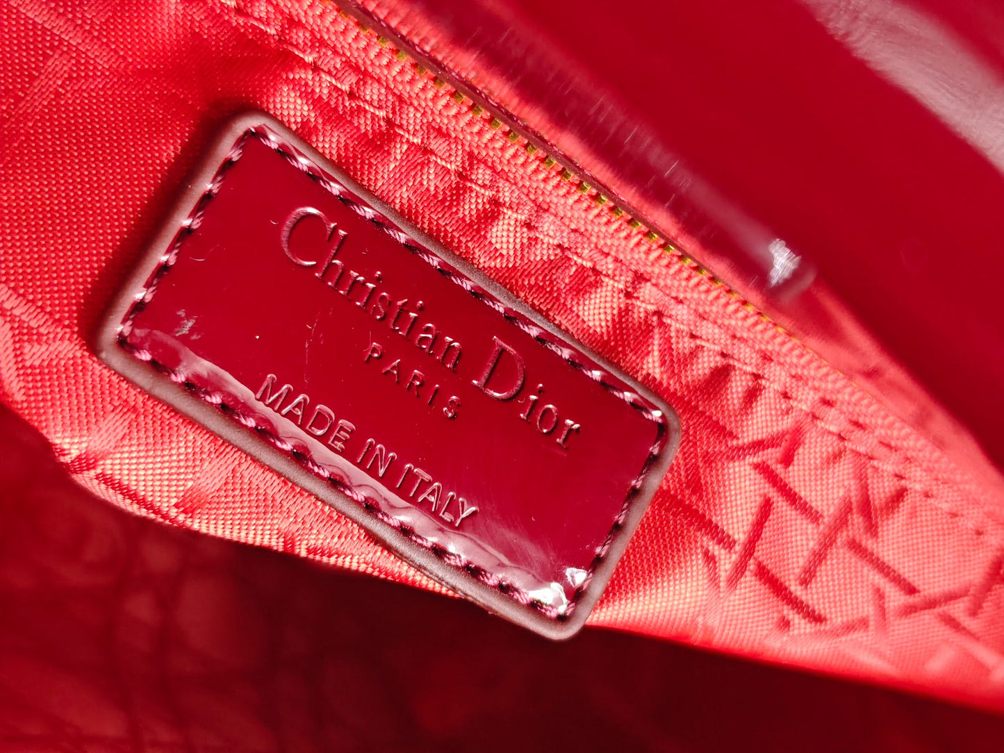 1:1 Burgundy Lady Dior