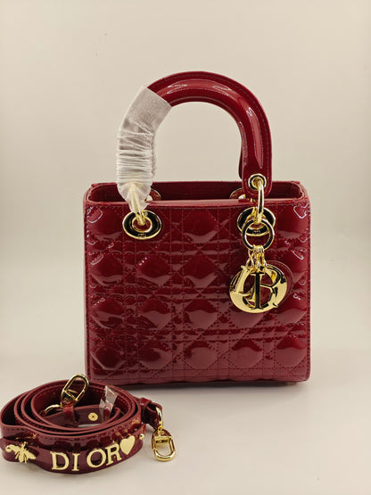 1:1 Burgundy Lady Dior