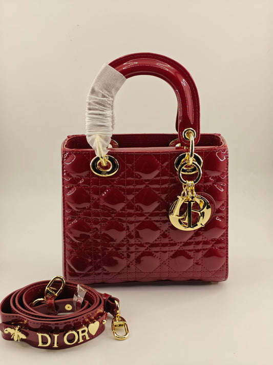 1:1 Burgundy Lady Dior