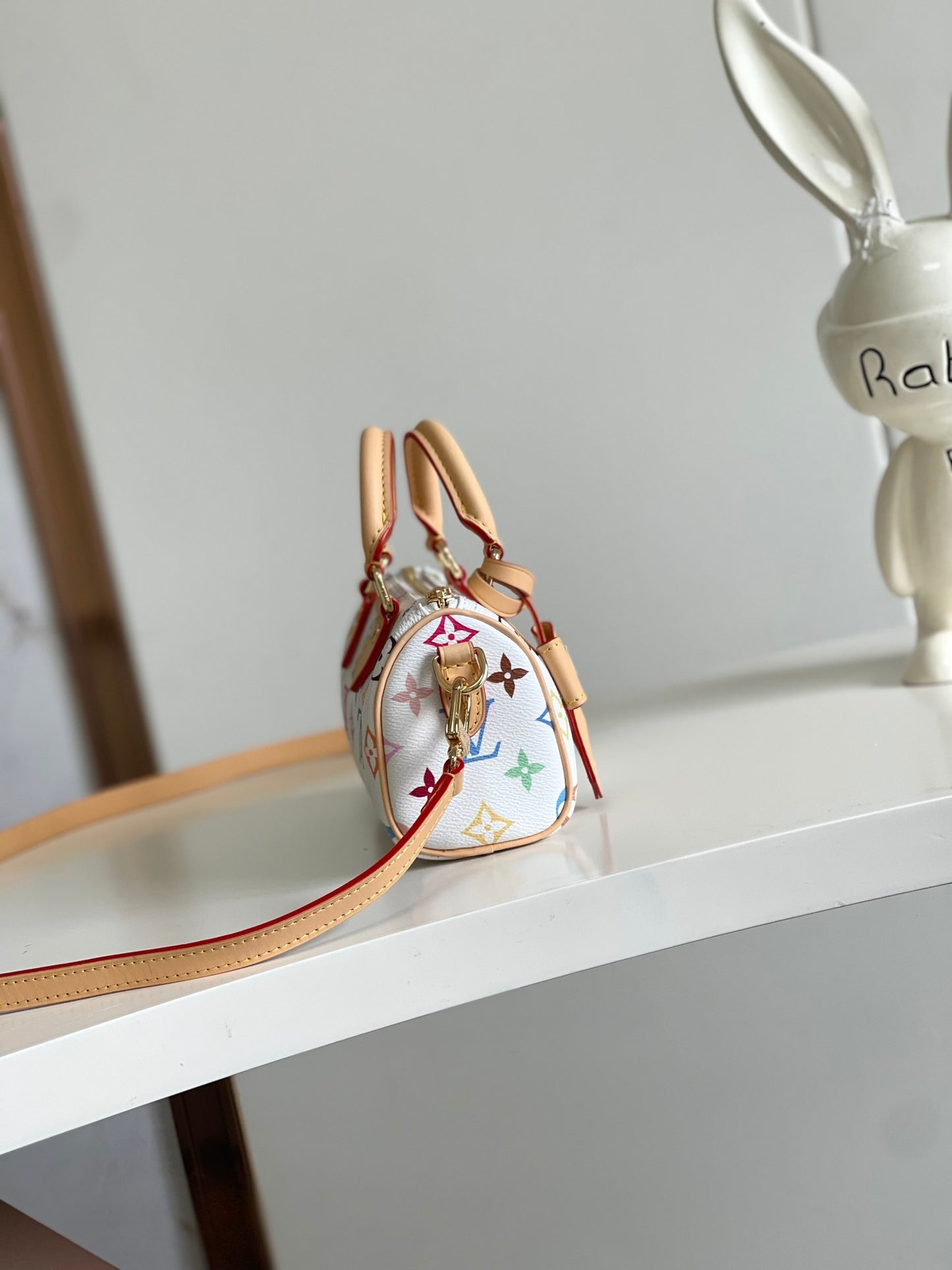 1:1 Lv White Tricolor Nano Speedy