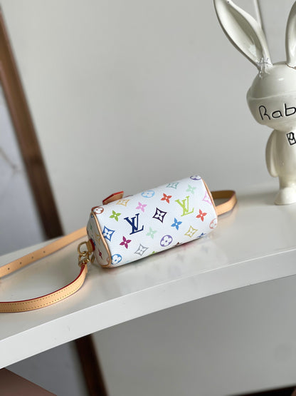 1:1 Lv White Tricolor Nano Speedy