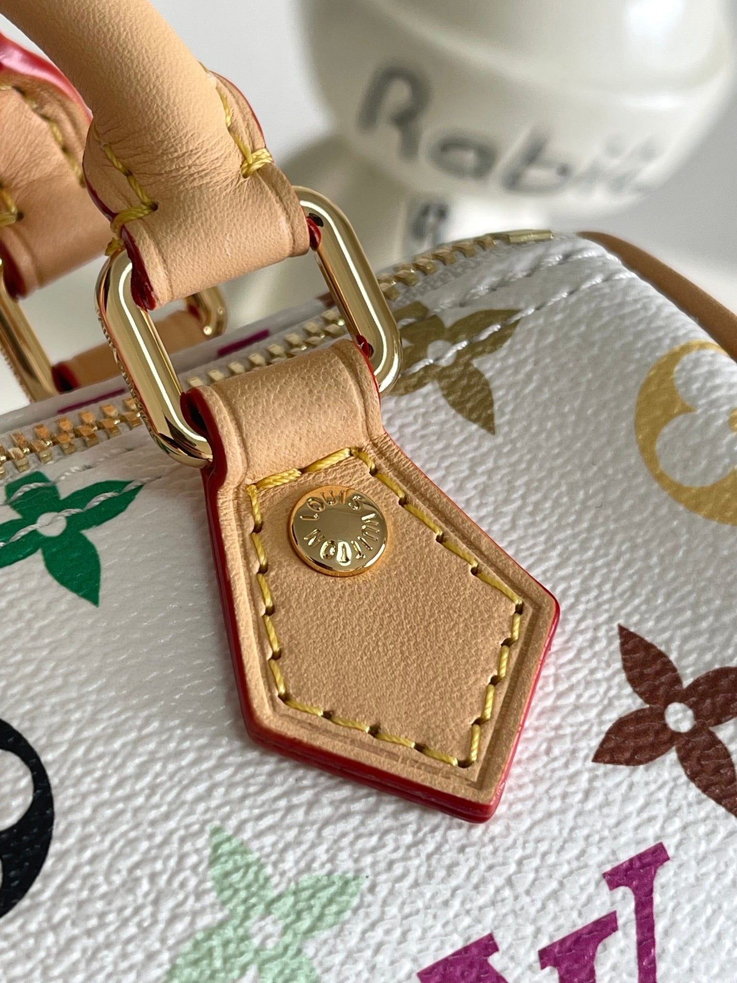 1:1 Lv White Tricolor Nano Speedy