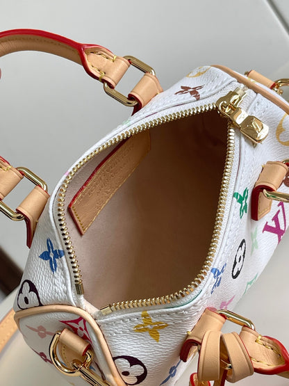 1:1 Lv White Tricolor Nano Speedy