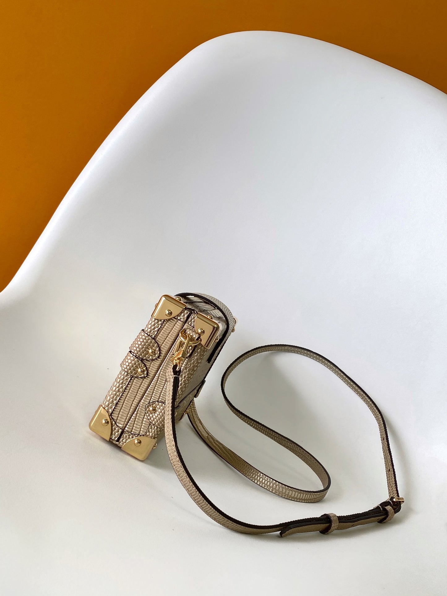 Top-tier Gold Petite Malle