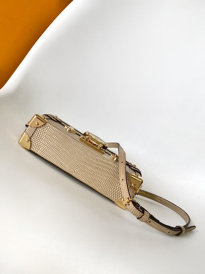 Top-tier Gold Petite Malle