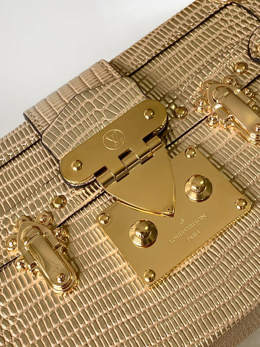 Top-tier Gold Petite Malle