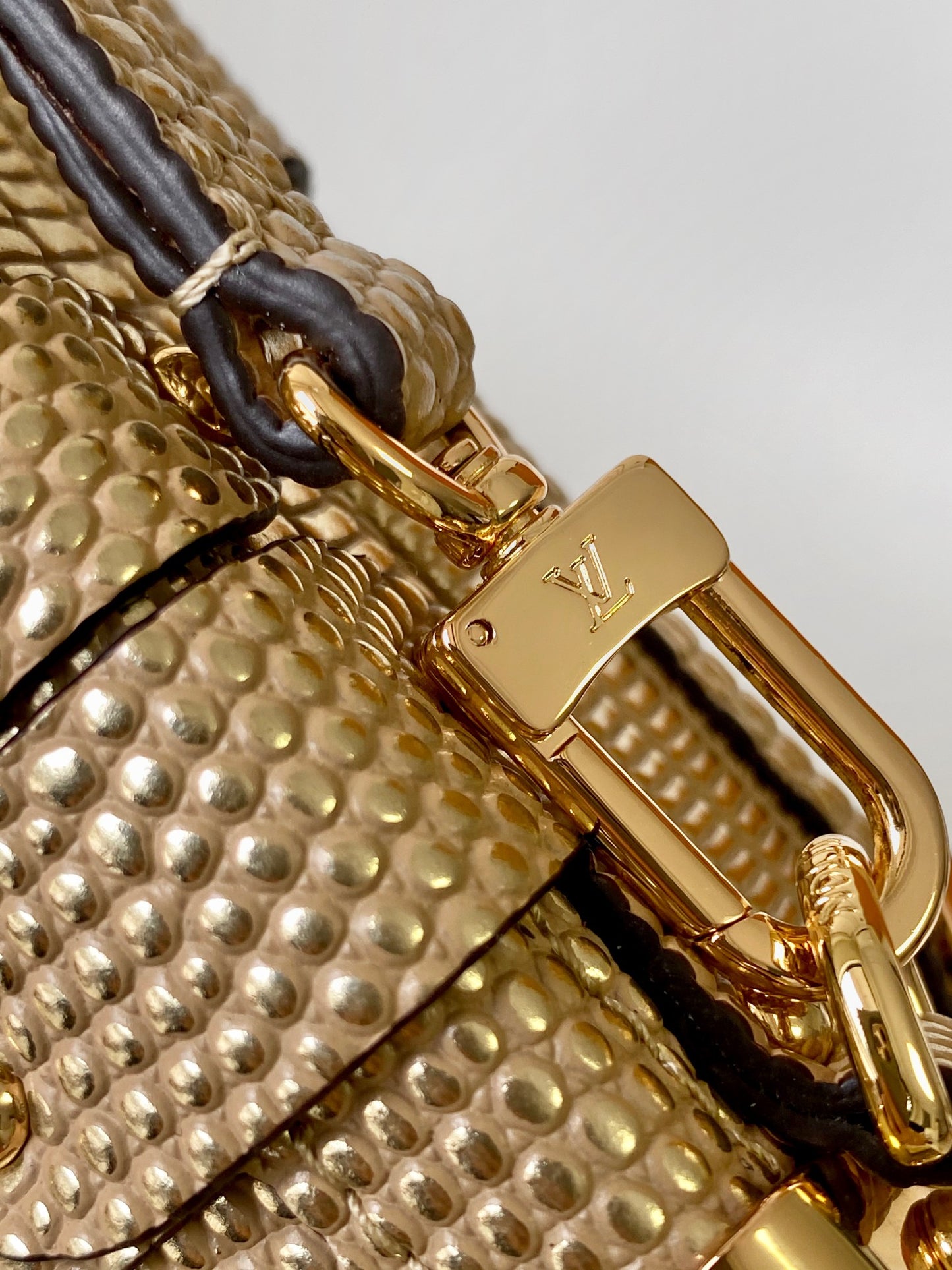 Top-tier Gold Petite Malle