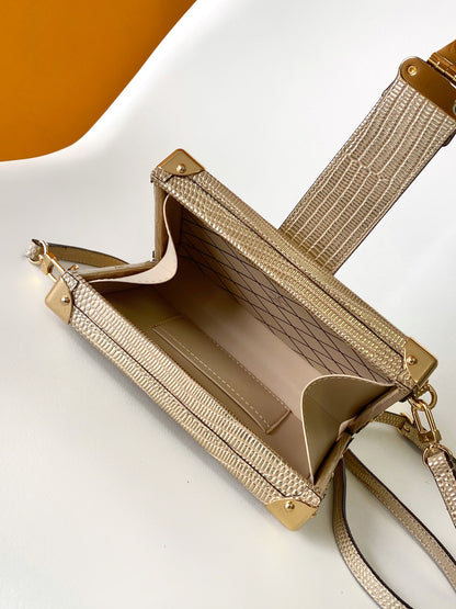 Top-tier Gold Petite Malle