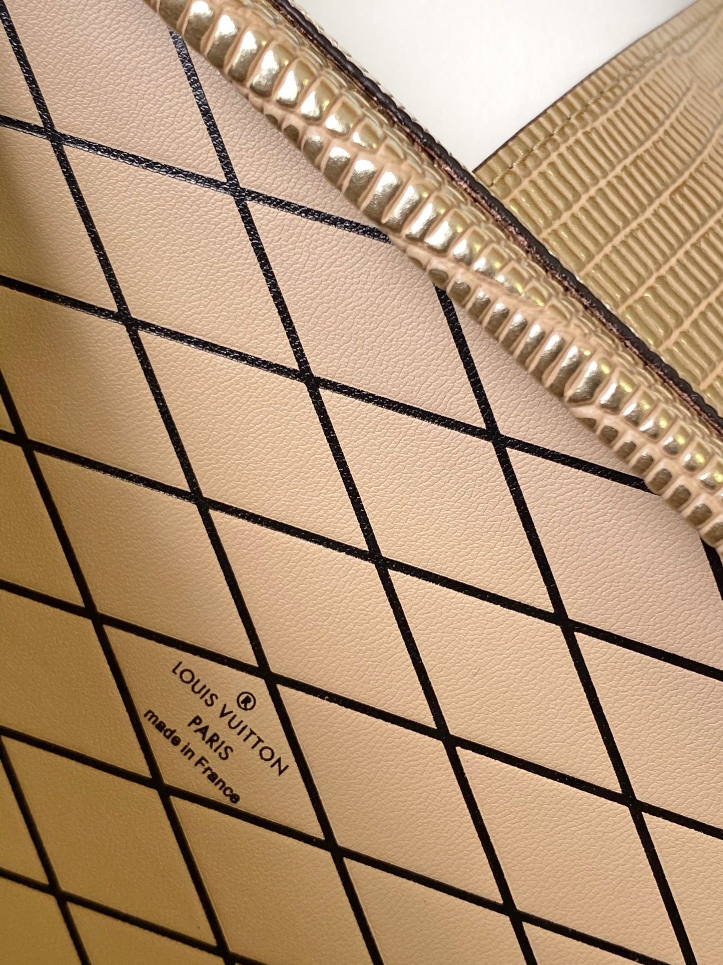 Top-tier Gold Petite Malle