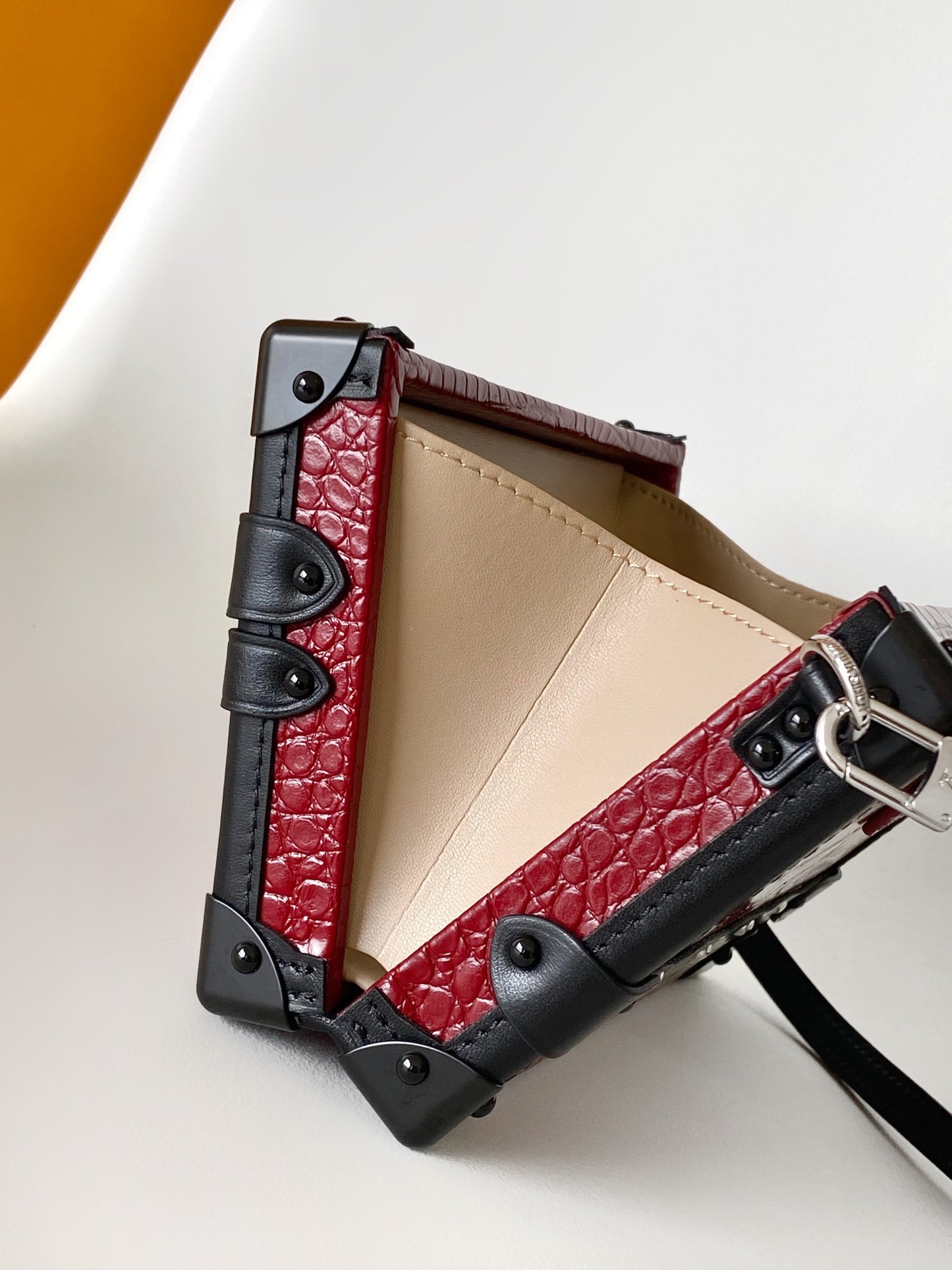 Top-tier Red Petite Malle