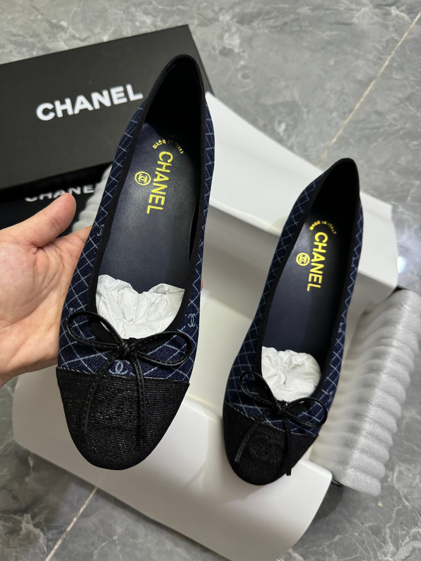 1:1 Chanel ballet flats