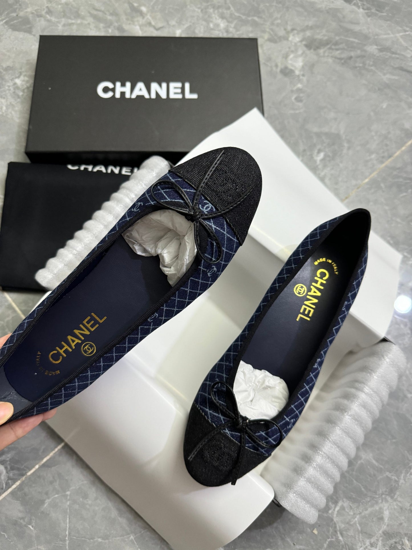 1:1 Chanel ballet flats