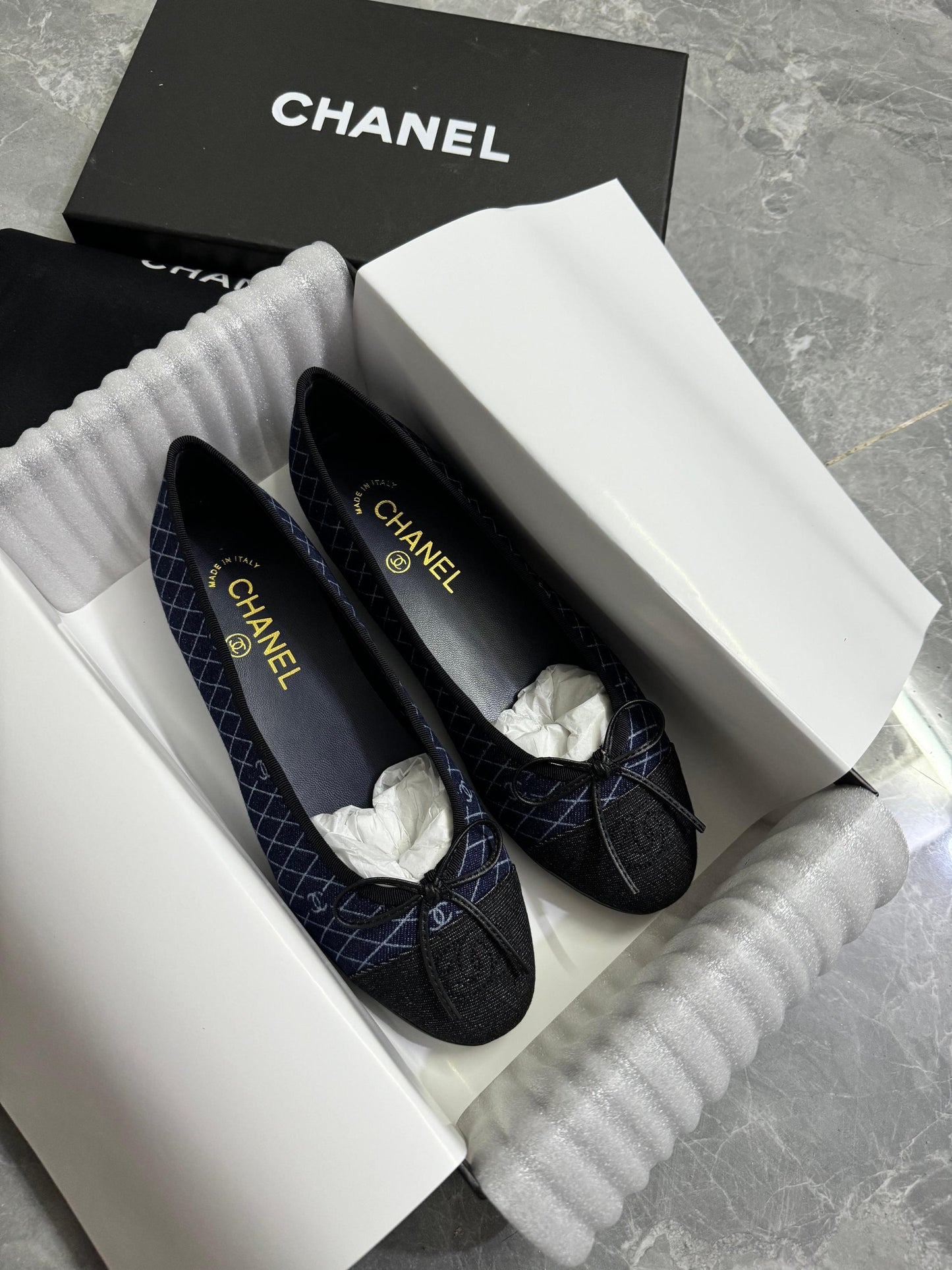 1:1 Chanel ballet flats