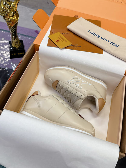 1:1 Lv Buttersoft Brown Forrest Gump Shoes