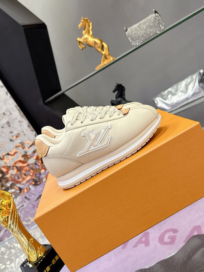 1:1 Lv Buttersoft Brown Forrest Gump Shoes