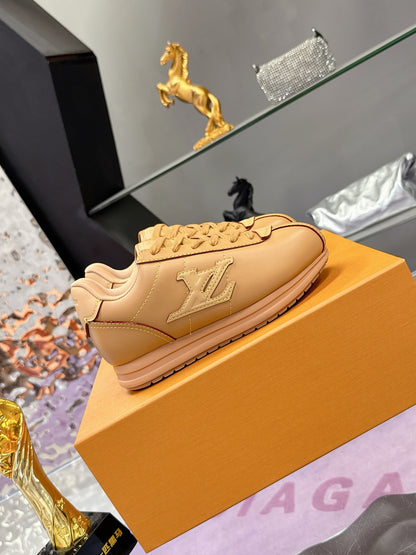1:1 Lv Buttersoft Brown Forrest Gump Shoes
