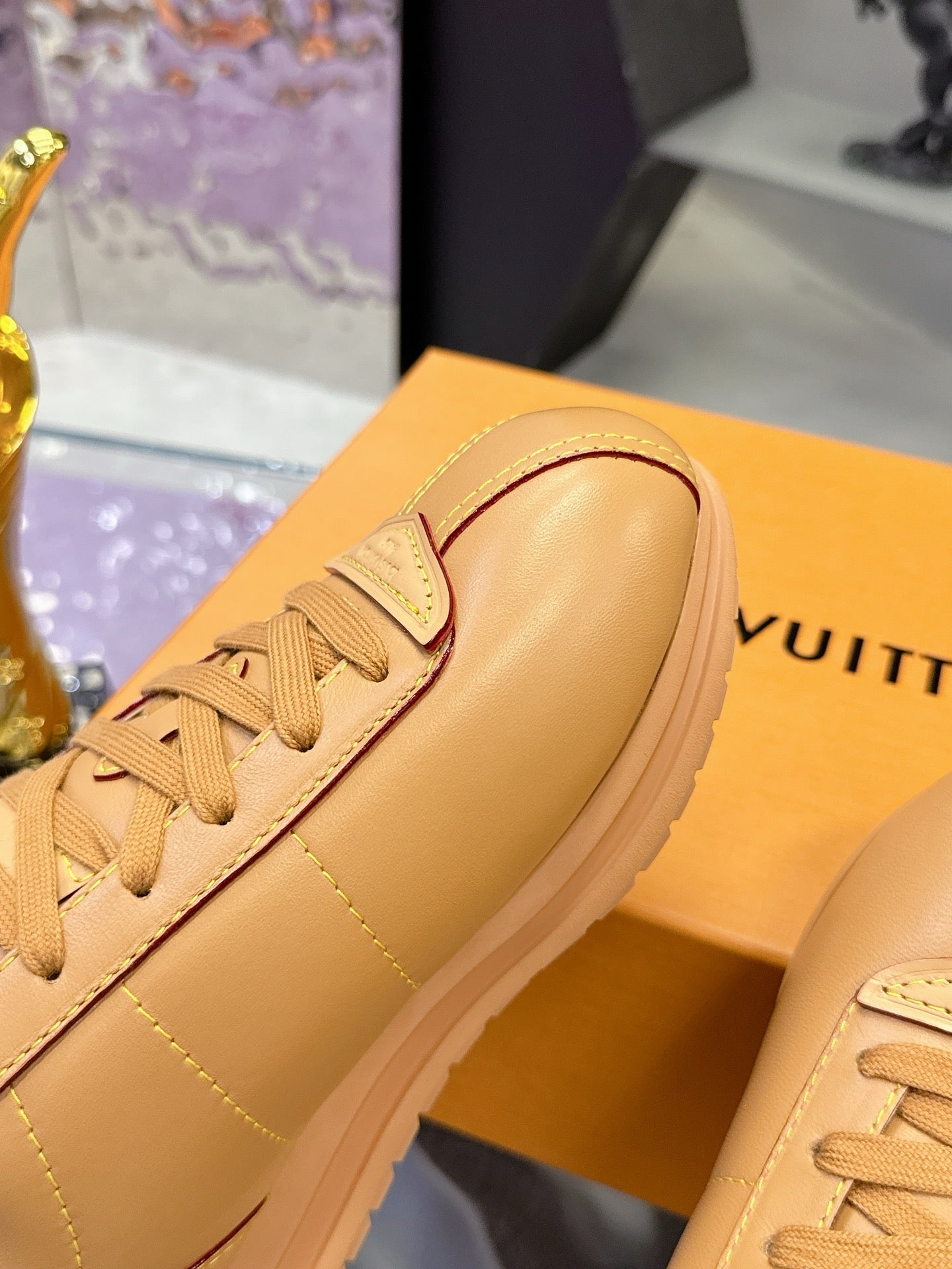 1:1 Lv Buttersoft Brown Forrest Gump Shoes