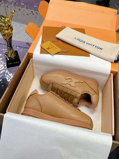 1:1 Lv Buttersoft Brown Forrest Gump Shoes