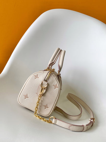 1:1 Lv Monogram Empreinte embossed Speedy Bandoulière 20