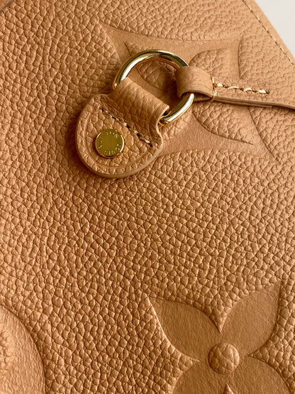 Top-tier original Brown Emboss Monogram Neverfull MM