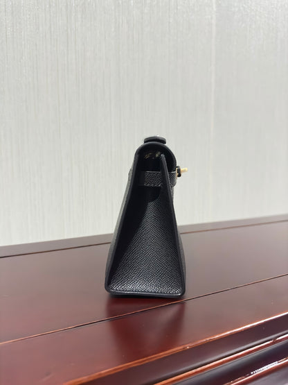 1:1 Hermes Kelly Pochette Epsom leather