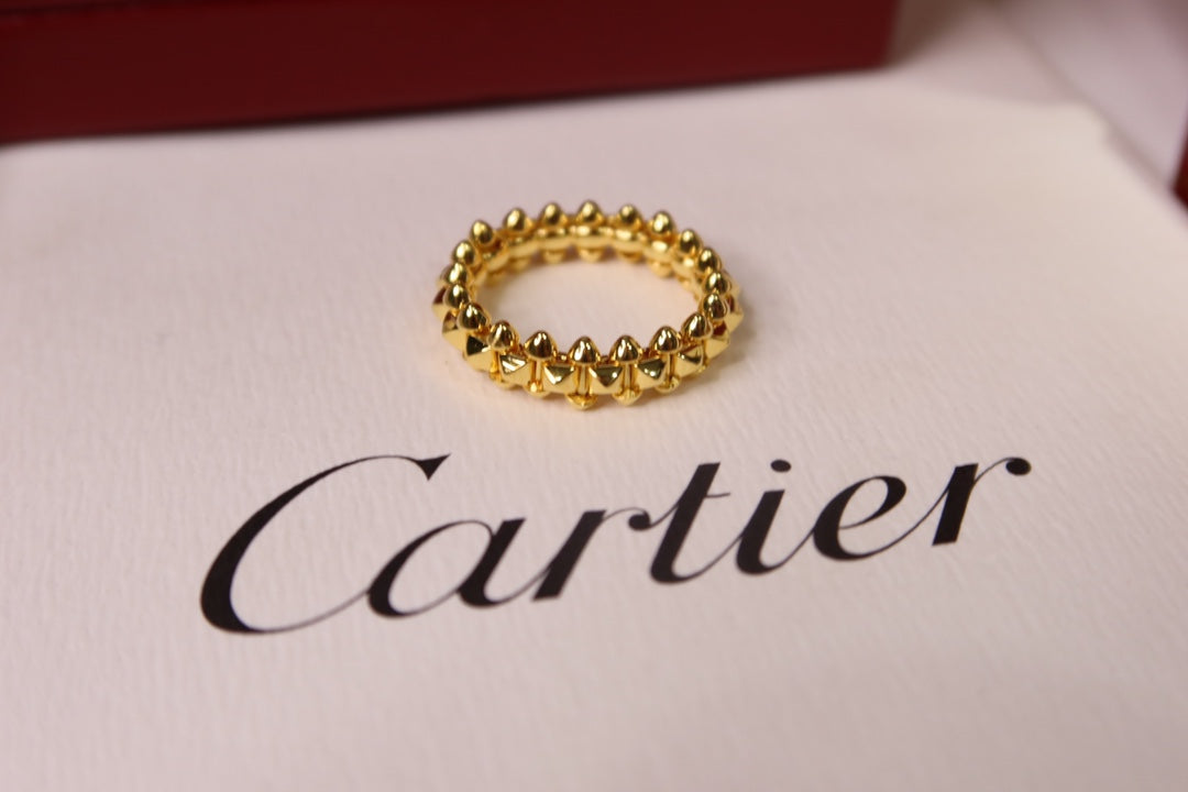 1:1 Cartier ring Studded ring