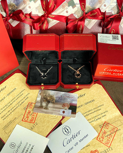 1:1 Cartier Love Double Chain Round Necklace