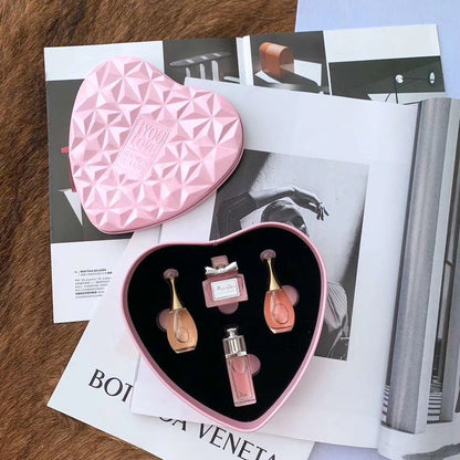 1:1 Dior Limited Edition Heart-Shaped Tin Box Perfume Sample Set