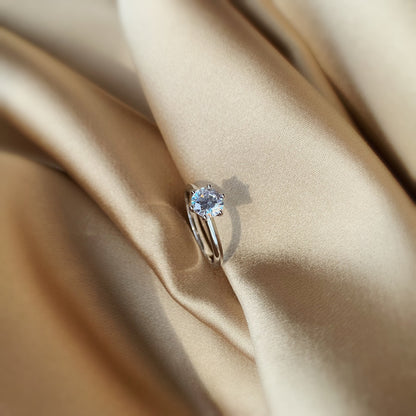 1:1 Tiffany & Co. Setting series six-prong diamond ring