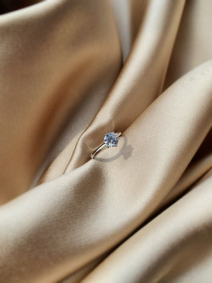 1:1 Tiffany & Co. Setting series six-prong diamond ring