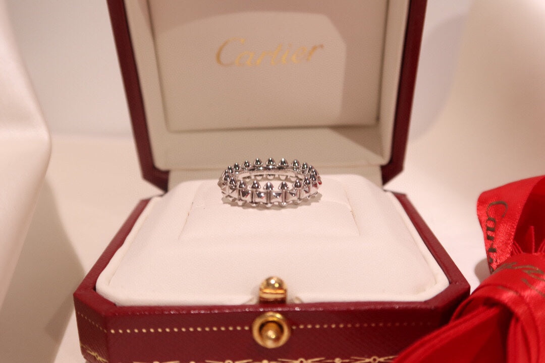 1:1 Cartier ring Studded ring