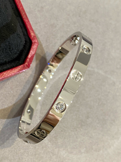 1:1 Cartier Silver Love bracelet wide version
