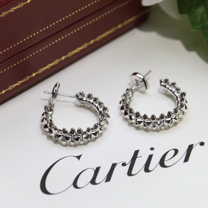 1:1 Small Clash de Cartier studded earrings