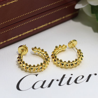 1:1 Small Clash de Cartier studded earrings