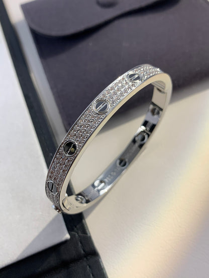 1:1 Cartier black stud love bracelet